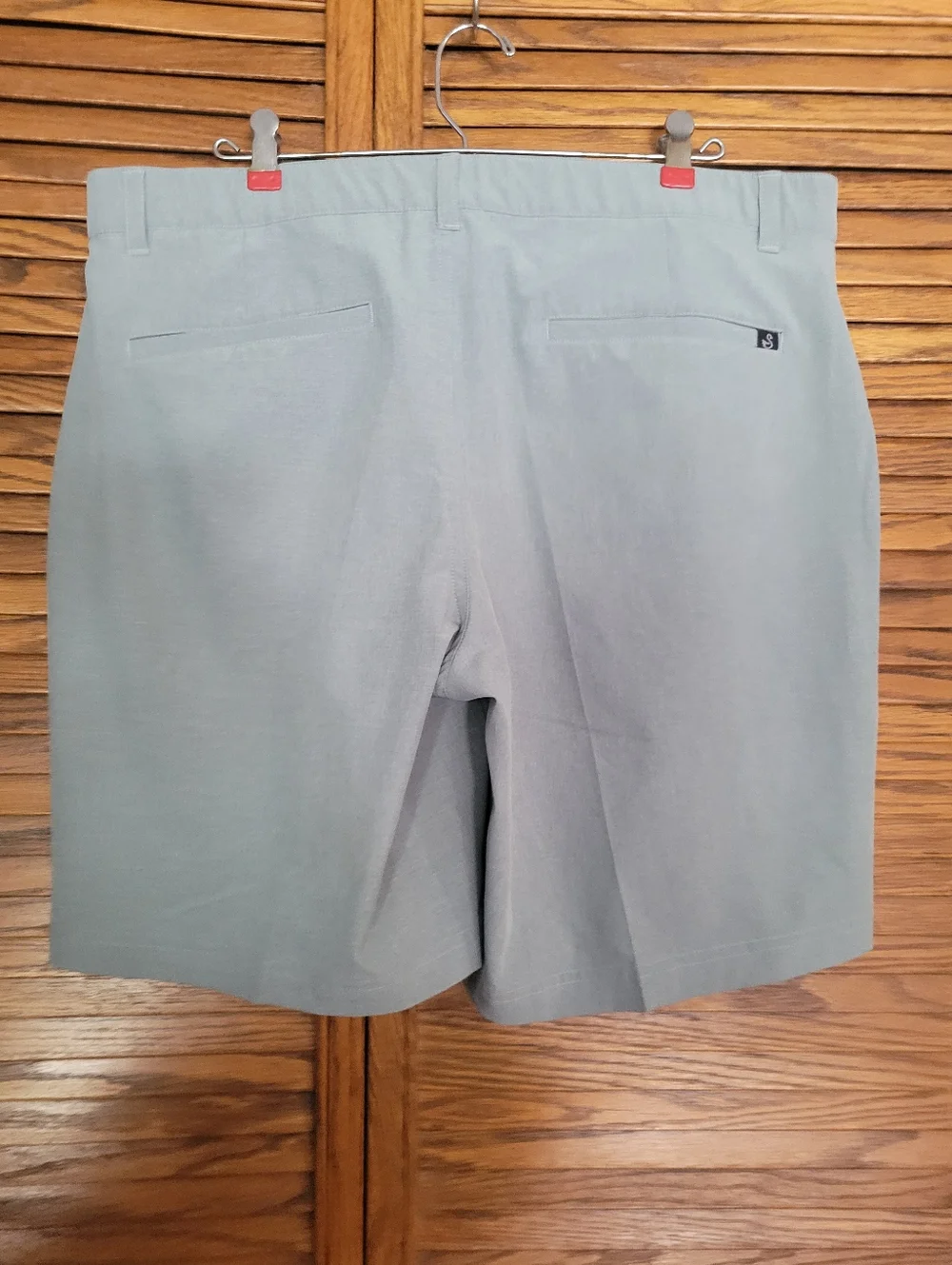 Swannies Co Mens Gray Golf Shorts Size 38
